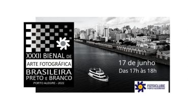 XXXII BIENAL  de ARTE FOTOGRÁFICA BRASILEIRA preto e branco Porto Alegre - 2022